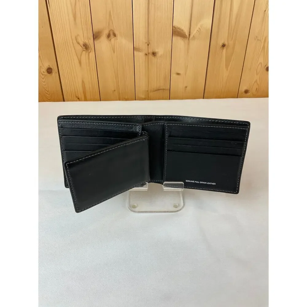 Coach Slim Billfold Wallet with ID Insert, Black